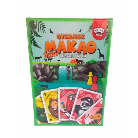 Gyermek Makao mini társasjáték