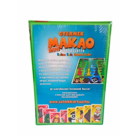 Gyermek Makao mini társasjáték