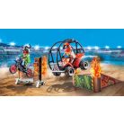 Playmobil 71808 Action Heroes: Kaszkadőrök motorral és homokfutóval