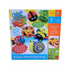 Addo állatos kavicsfestő kreatív készlet (318-18118-B)