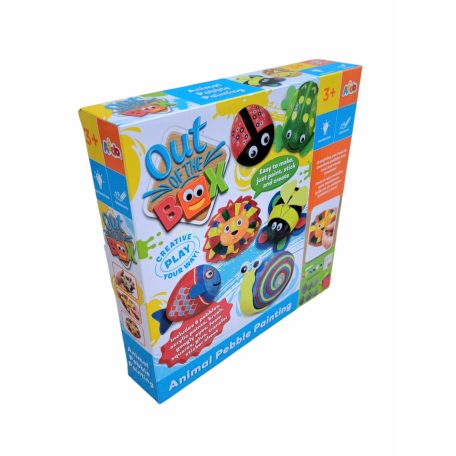 Addo állatos kavicsfestő kreatív készlet (318-18118-B)