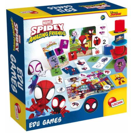 Lisciani Spidey - Póki és barátai oktató játékgyűjtemény 99146 (Edu Games)