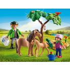 Playmobil Country 6949 Állatorvos pónival és csikóval