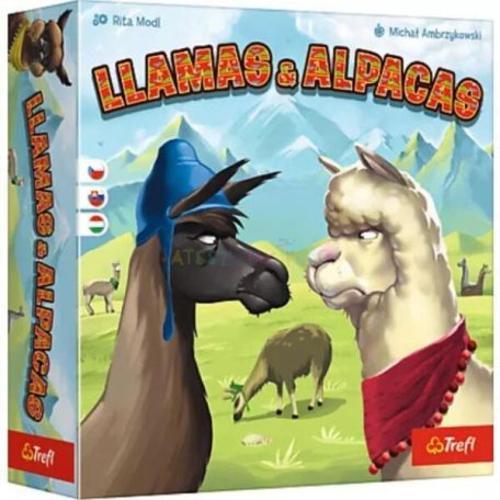 Trefl Lámák és alpakák társasjáték (02705)