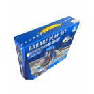Garage Play Set - Rendőr állomás játékkészlet 3 járművel (45db-os)