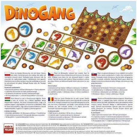 Trefl Dinogang társasjáték 