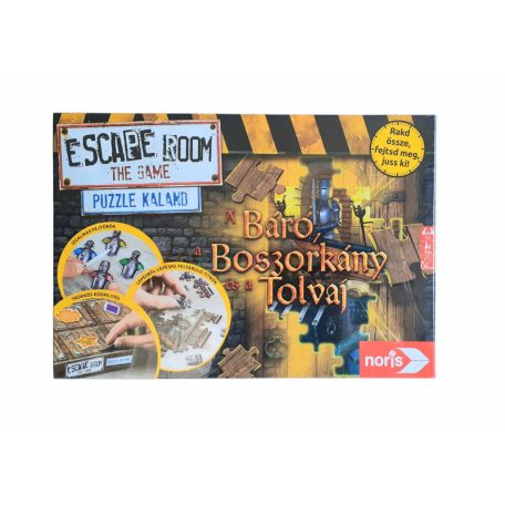 Noris Escape Room Puzzle Kaland - A báró, a boszorkány és a tolvaj társasjáték