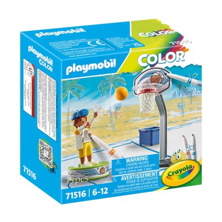 Playmobil 71516 Color Kosárlabdázó színező filctollal