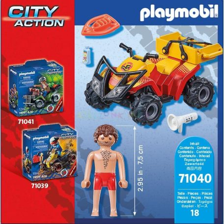 Playmobil 71040 City Action - Vízimentő Quad
