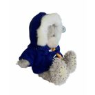 Me To You maci kék kapucnis télikabátban 15cm