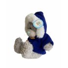 Me To You maci kék kapucnis télikabátban 15cm