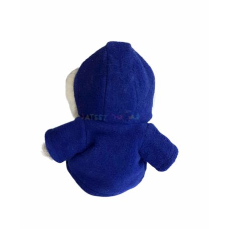 Me To You maci kék kapucnis télikabátban 15cm