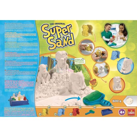 Goliath Super Sand Kinetikus homok - Állatok (675g)