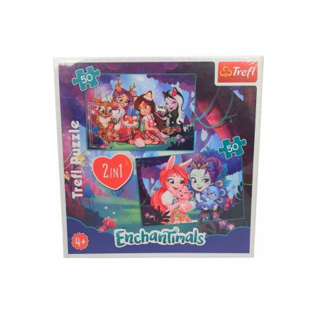 Trefl Enchantimals 2in1 kirakó (2x50db)