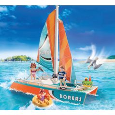 Playmobil Family Fun 71043 - Katamarán vitorláshajó 