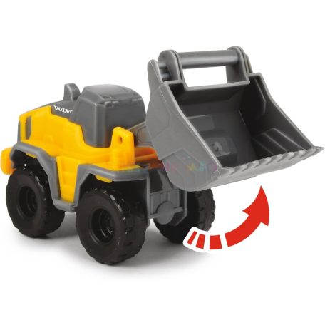 Dickie Toys Micro Builder Mack kamion Volvo munkagéppel