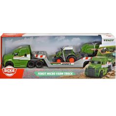 Dickie Toys Micro Farm Truck kamion Fendt traktorral