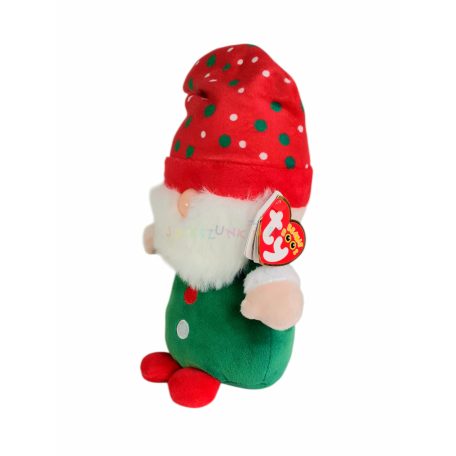Ty Beanie Boos Gnolan  a Karácsony Törpe plüss 15cm
