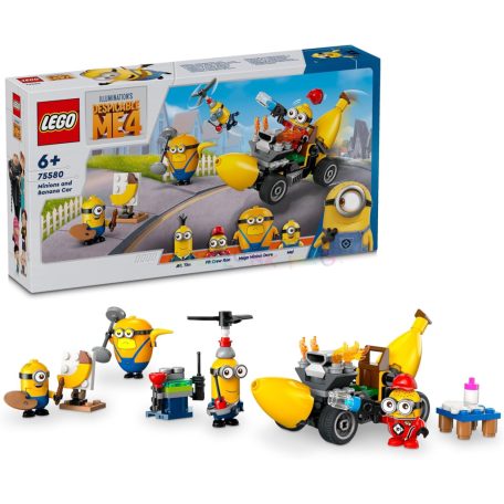 LEGO 75580 Gru 4 - Minyonok és banánautó