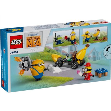 LEGO 75580 Gru 4 - Minyonok és banánautó