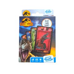 Cartamundi Shuffle Jurrasic World 4 in 1 kártyajáték