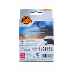 Cartamundi Shuffle Jurrasic World 4 in 1 kártyajáték