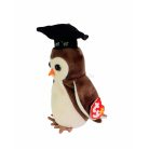 Ty Beanie Babies WISE "1998 érettségiző" bagoly 20cm