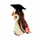 Ty Beanie Babies WISE "1998 érettségiző" bagoly 20cm