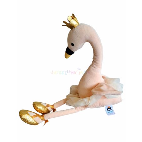 Jellycat Fancy Swan hattyú plüss figura 50cm