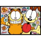 Trefl Puzzle 4x250 - Garfield utálja a hétfőt (13344)