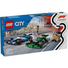 LEGO 60474 City - F1 rajt VCARB és Sauber versenyautókkal