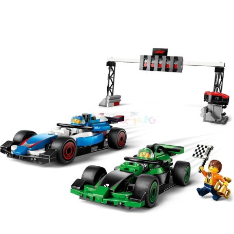 LEGO 60474 City - F1 rajt VCARB és Sauber versenyautókkal