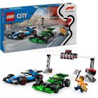 LEGO 60474 City - F1 rajt VCARB és Sauber versenyautókkal