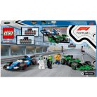 LEGO 60474 City - F1 rajt VCARB és Sauber versenyautókkal