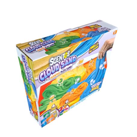 Scentos Illatos kinetikus homok 4szín, 6 forma