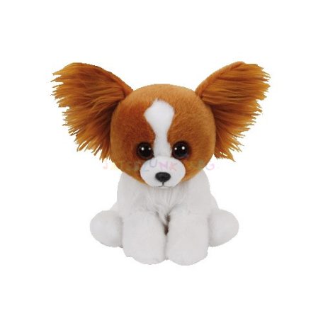 TY Beanie Babies plüss Papillon kiskutya - Barks (15cm)