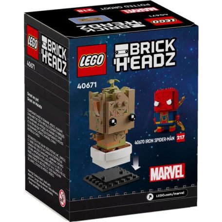 LEGO 40671 BrickHeadz - Marvel - Cserepes Groot