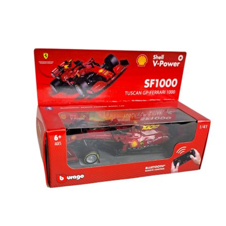 Burago: Ferrari SF1000 Tuscan GP-Ferrari 1000 Bluetooth írányítású játék autó 1/41