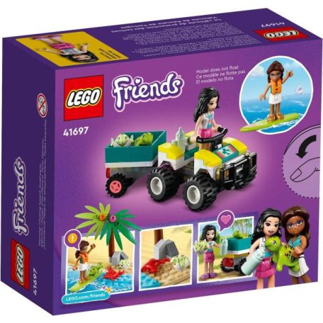 LEGO 41697 Friends - Teknős mentő jármű