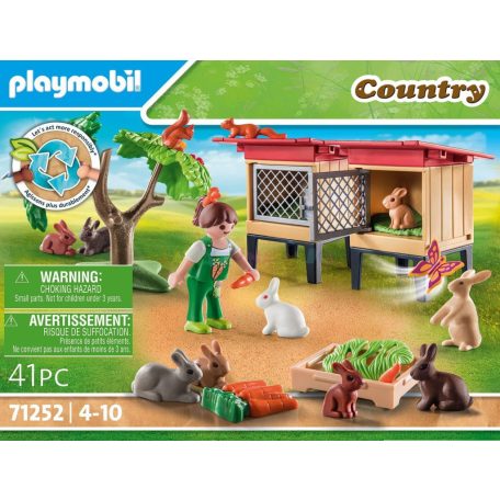 Playmobil 71252 Country - Nyúlkunyhó