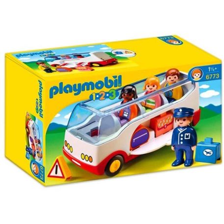 Playmobil 1.2.3.  kisbusz (6773)