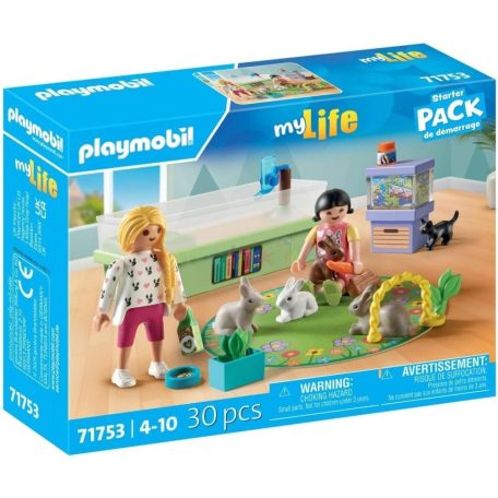 Playmobil 71753 Starter Pack My Life - Nyuszicsalád otthon kezdőszett 