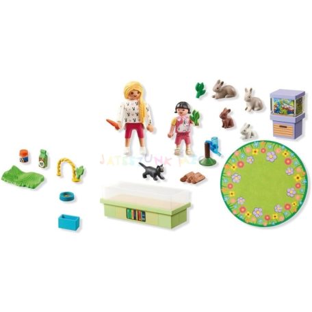 Playmobil 71753 Starter Pack My Life - Nyuszicsalád otthon kezdőszett 