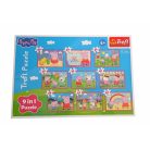 Trefl 9 az 1-ben kirakó – Peppa Malac (93979)