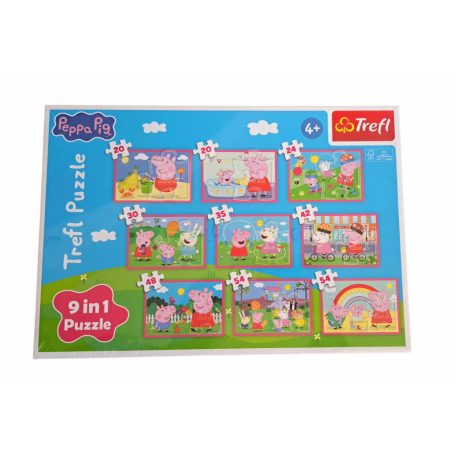Trefl 9 az 1-ben kirakó – Peppa Malac (93979)