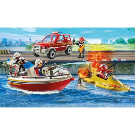 Playmobil 71569 City Action - Vízi tűzoltók