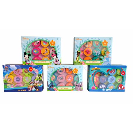 Disney mini Játék nyomda 12db-os - Többféle