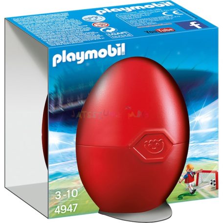 Playmobil 4947 Aranylábú csatár tojásban