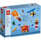 LEGO 40593 Exclusiv:  Szórakoztató kreativitás 12 az 1-ben 