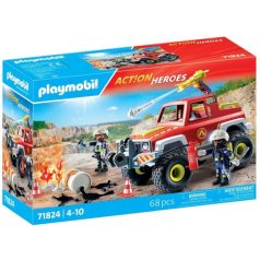 Playmobil 71824 Action Heroes: Tűzoltó dzsip vízágyúval